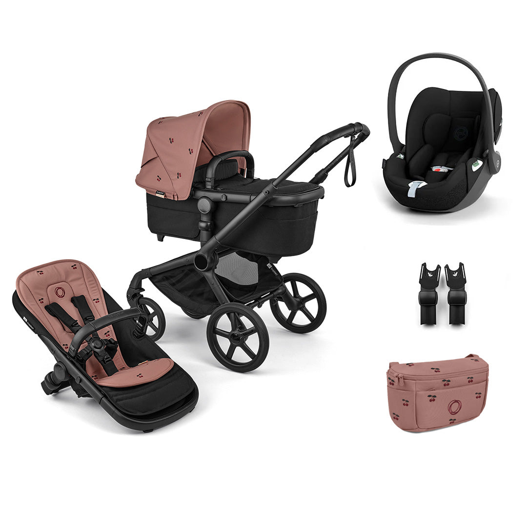 Bugaboo x Konges Sløjd Fox 5 Renew + Cloud T Travel System - Dusty Pink
