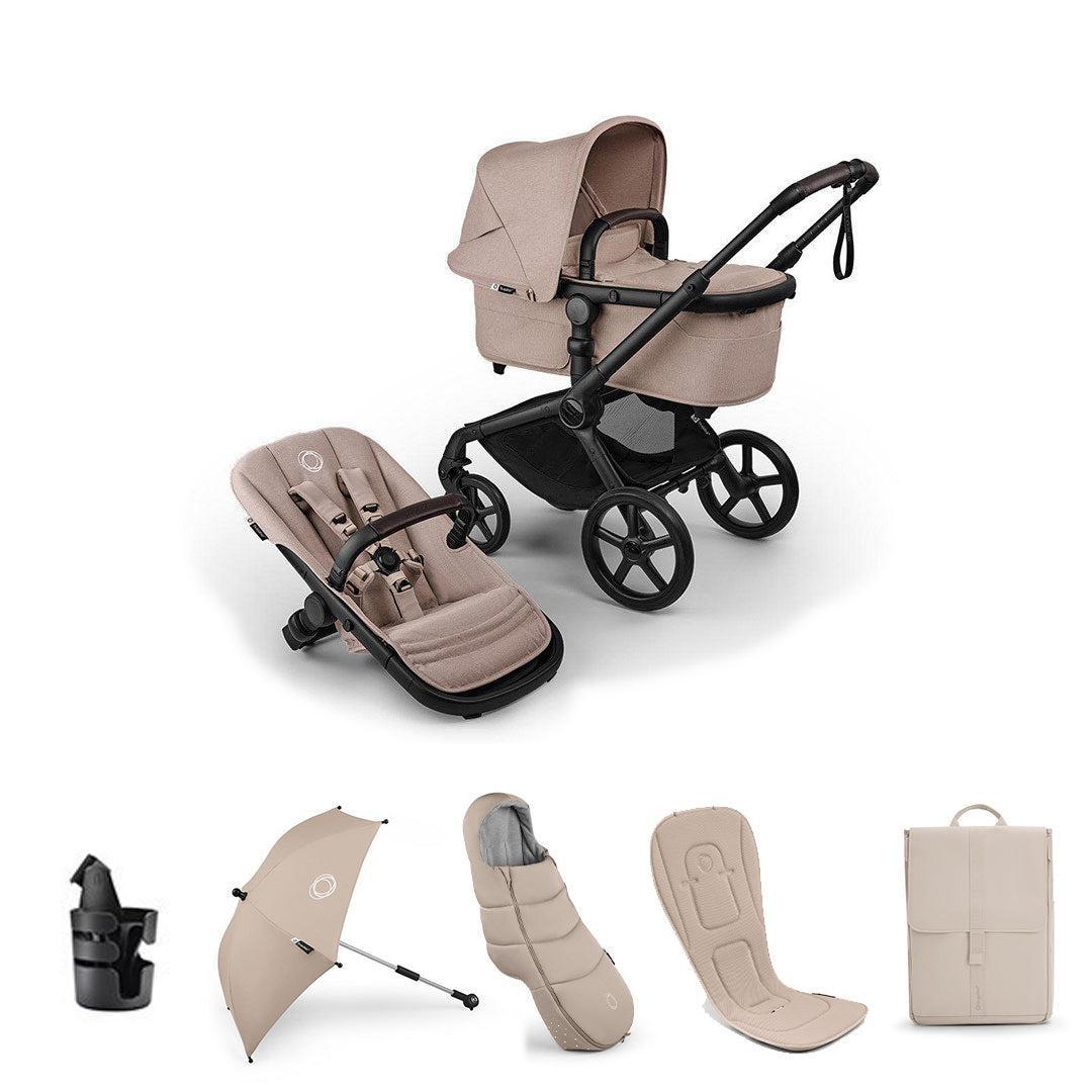 Bugaboo Fox 5 Renew Complete Pushchair Bundle-Stroller Bundles-Desert Taupe- | Natural Baby Shower