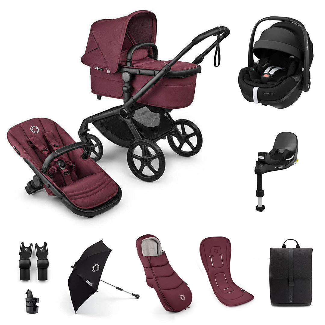 bugaboo fox 2 grey melange Bugaboo Fox 5 Renew Ultimate + Pebble Pro 2 Travel System