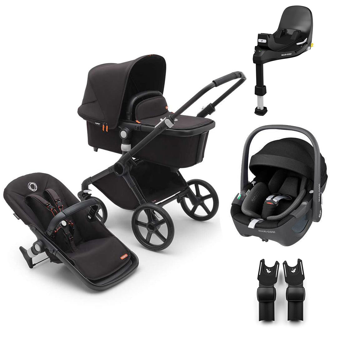 bugaboo wheeled board fox 2 Bugaboo Fox Cub + Pebble 360/360 Pro 2 Travel System