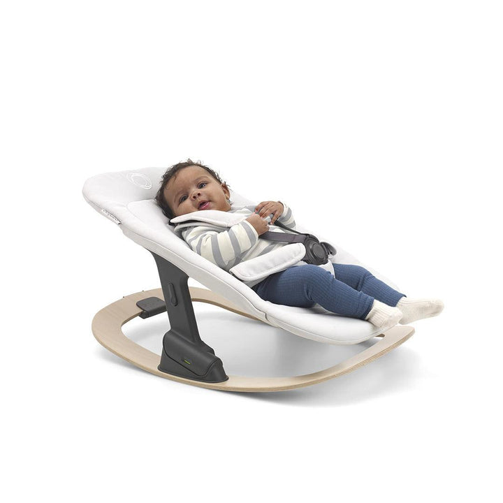 Bugaboo Giraffe Baby Rocker - Tornado Grey-Rockers-Tornado Grey- | Natural Baby Shower