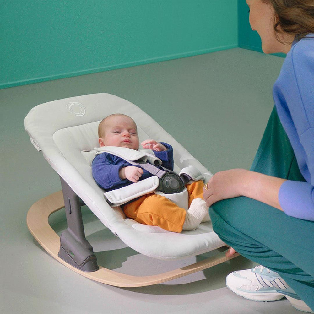 Bugaboo Giraffe Baby Rocker - Polar White-Rockers-Polar White- | Natural Baby Shower