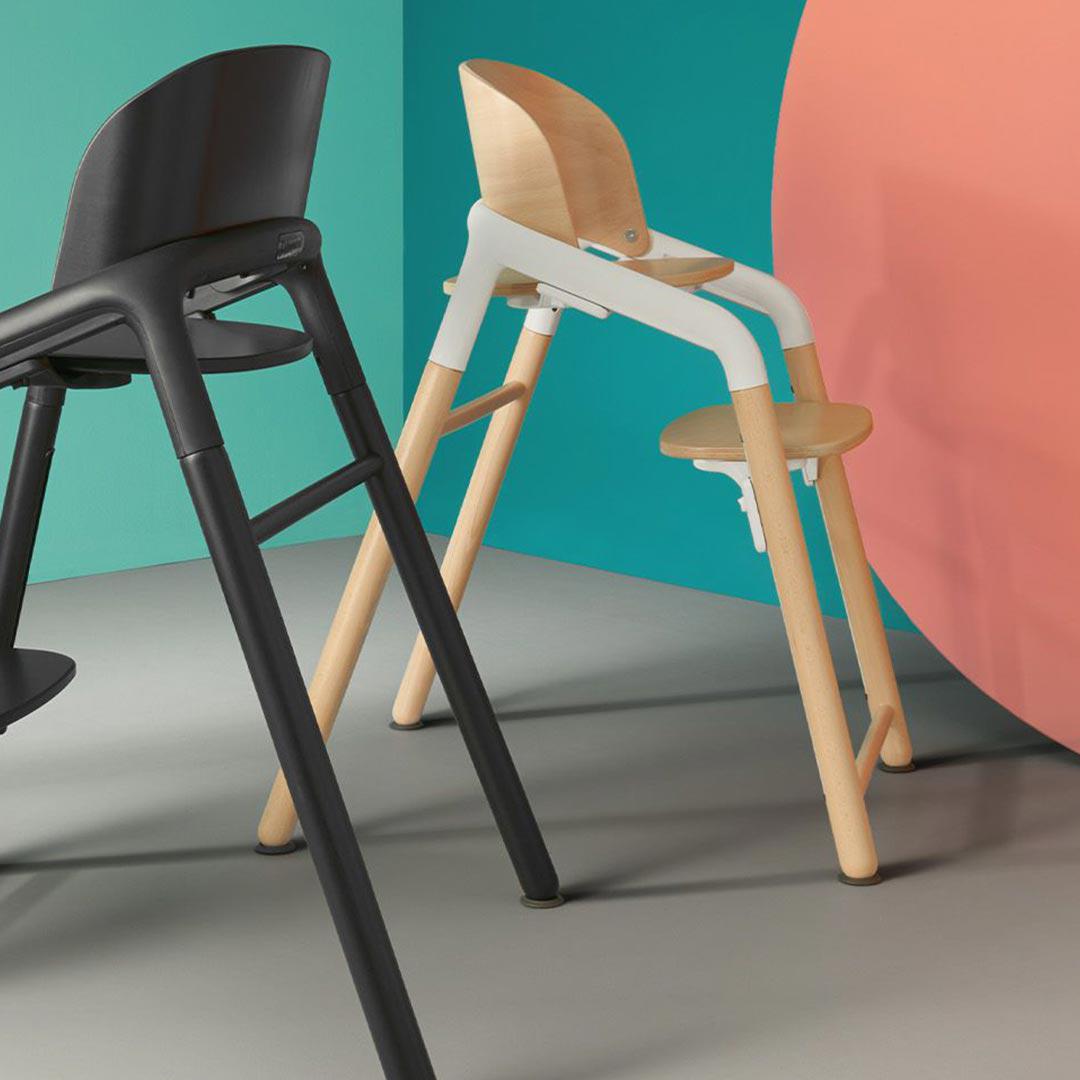Outlet - Bugaboo Giraffe Highchair - Wood/White-Highchairs- | Natural Baby Shower