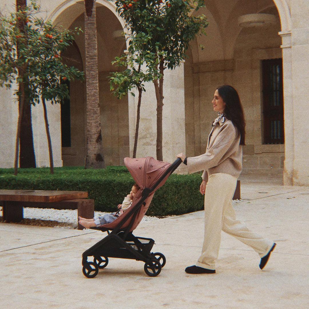Bugaboo x Konges SlØjd Butterfly 2 Complete Compact Stroller - Dusty Pink-Strollers-Dusty Pink- | Natural Baby Shower