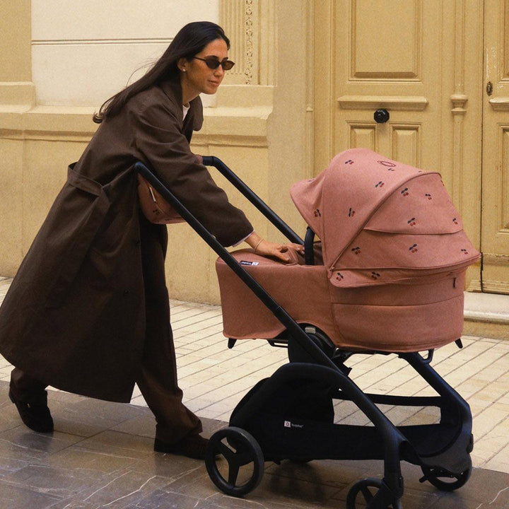 Bugaboo x Konges SlØjd Dragonfly Plus Complete Pushchair - Dusty Pink-Strollers-Dusty Pink- | Natural Baby Shower