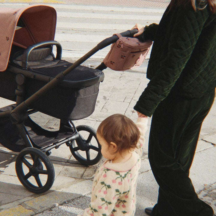 Bugaboo X Konges SlØjd Fox/Kangaroo Sun Canopy - Dusty Pink-Sun Covers-Dusty Pink- | Natural Baby Shower