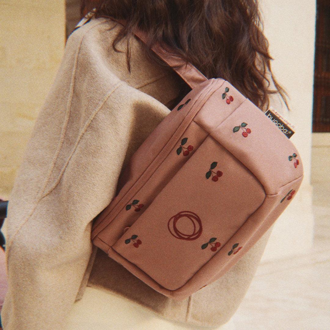 Bugaboo x Konges SlØjd Stroller Organizer - Dusty Pink-Stroller Organisers-Dusty Pink- | Natural Baby Shower