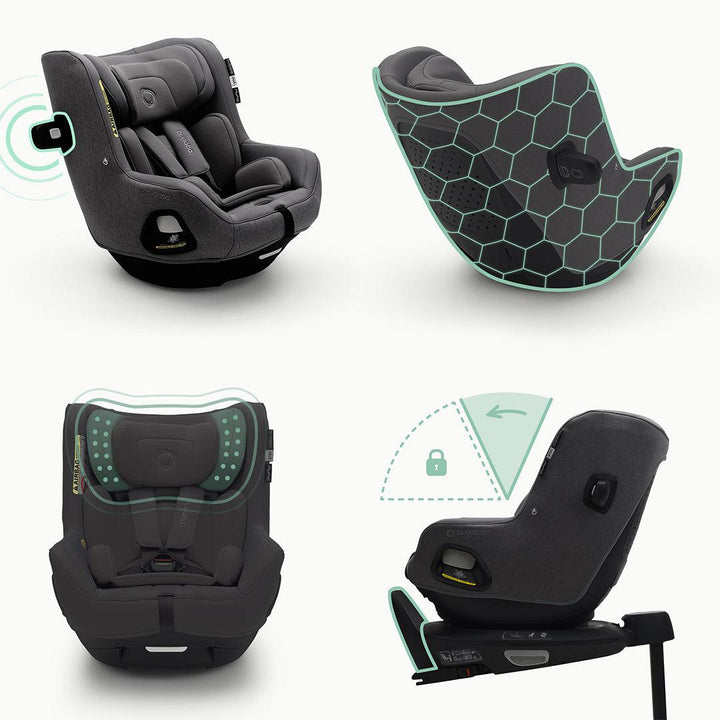 Bugaboo Owl by Nuna Car Seat - Black-Car Seats- | Natural Baby Shower