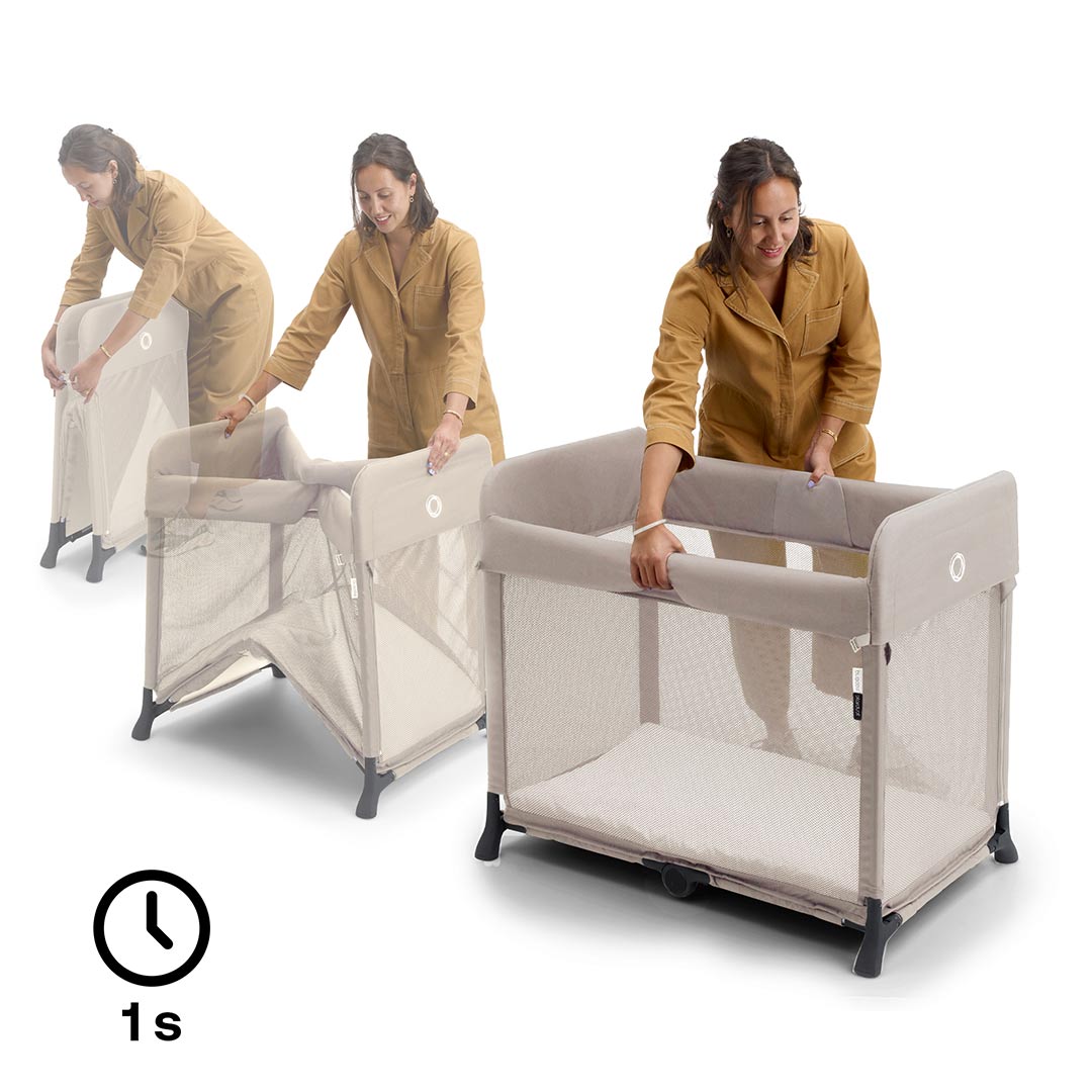 bugaboo stardust taupe Bugaboo Stardust Travel Cot