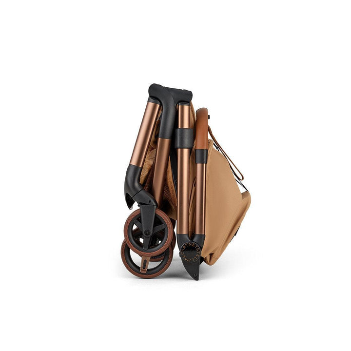 Bugaboo X StellaMcCartney Butterfly 2 Complete Compact Stroller - Tobacco Brown-Strollers-Tobacco Brown- | Natural Baby Shower