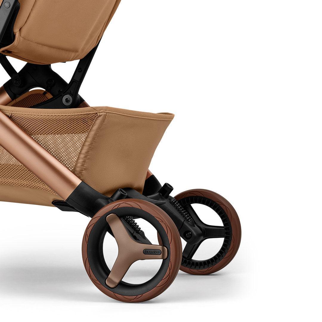 Bugaboo X StellaMcCartney Butterfly 2 Complete Compact Stroller - Tobacco Brown-Strollers-Tobacco Brown- | Natural Baby Shower