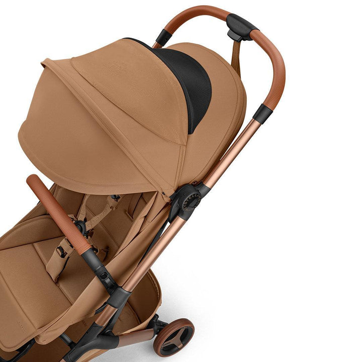Bugaboo X StellaMcCartney Butterfly 2 Complete Compact Stroller - Tobacco Brown-Strollers-Tobacco Brown- | Natural Baby Shower