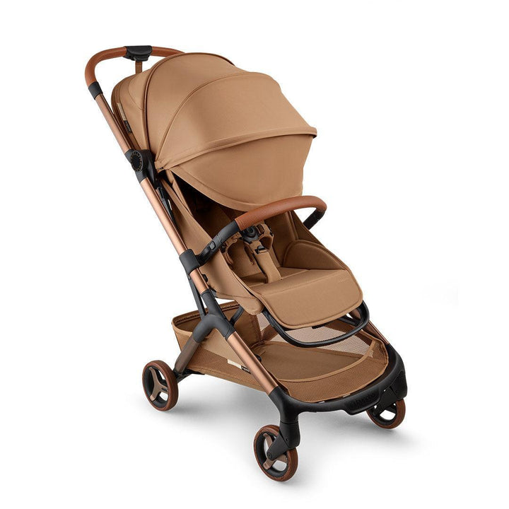 Bugaboo X StellaMcCartney Butterfly 2 Complete Compact Stroller - Tobacco Brown-Strollers-Tobacco Brown- | Natural Baby Shower