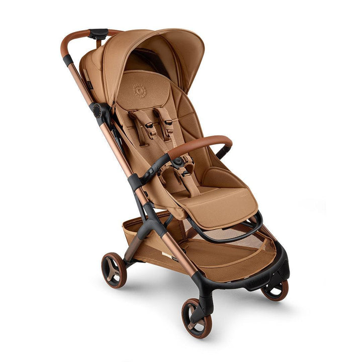 Bugaboo X StellaMcCartney Butterfly 2 Complete Compact Stroller - Tobacco Brown-Strollers-Tobacco Brown- | Natural Baby Shower