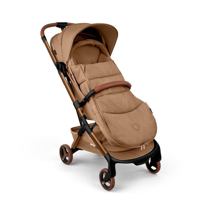 Bugaboo X StellaMcCartney Footmuff - Tobacco Brown-Footmuffs-Tobacco Brown- | Natural Baby Shower