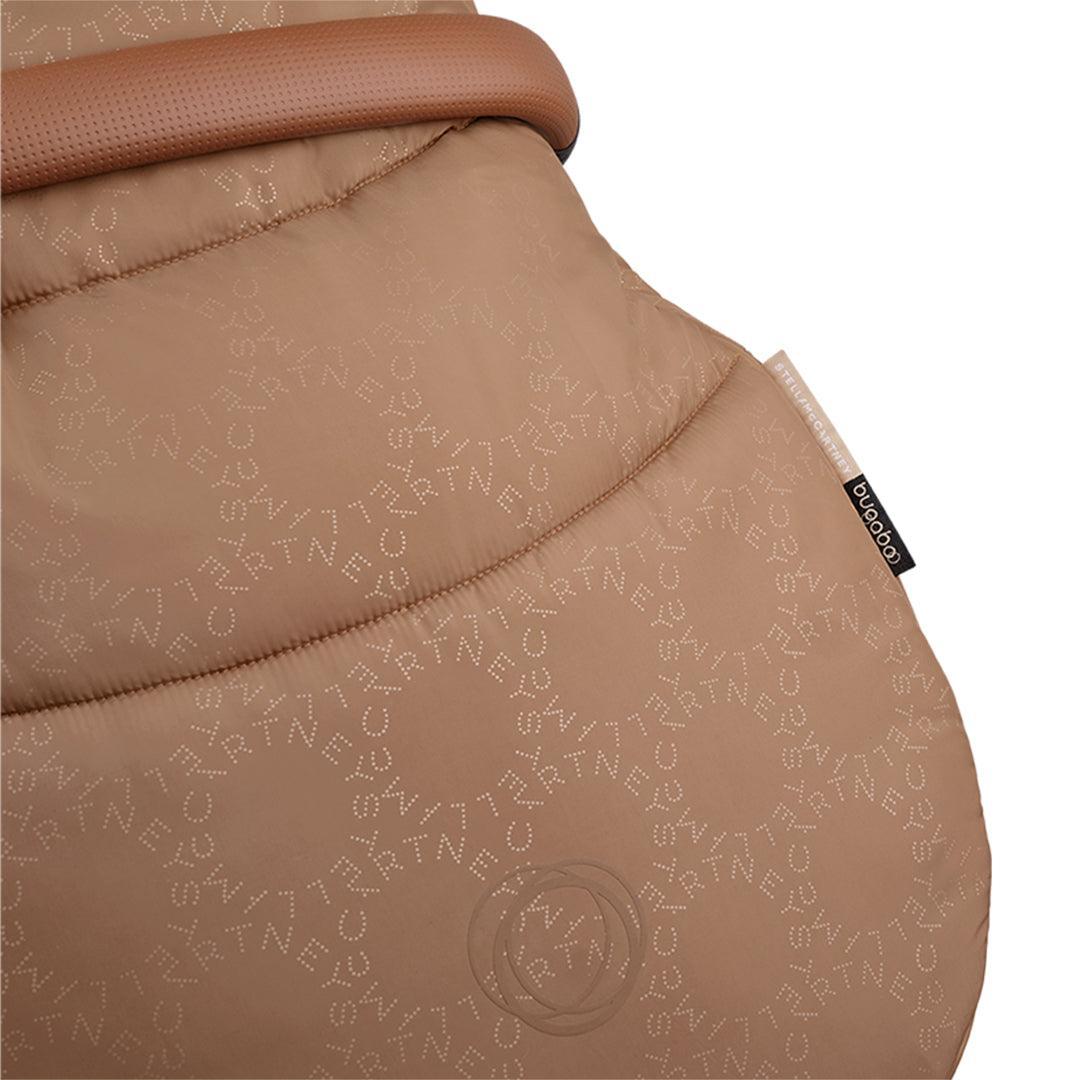 Bugaboo X StellaMcCartney Footmuff - Tobacco Brown-Footmuffs-Tobacco Brown- | Natural Baby Shower