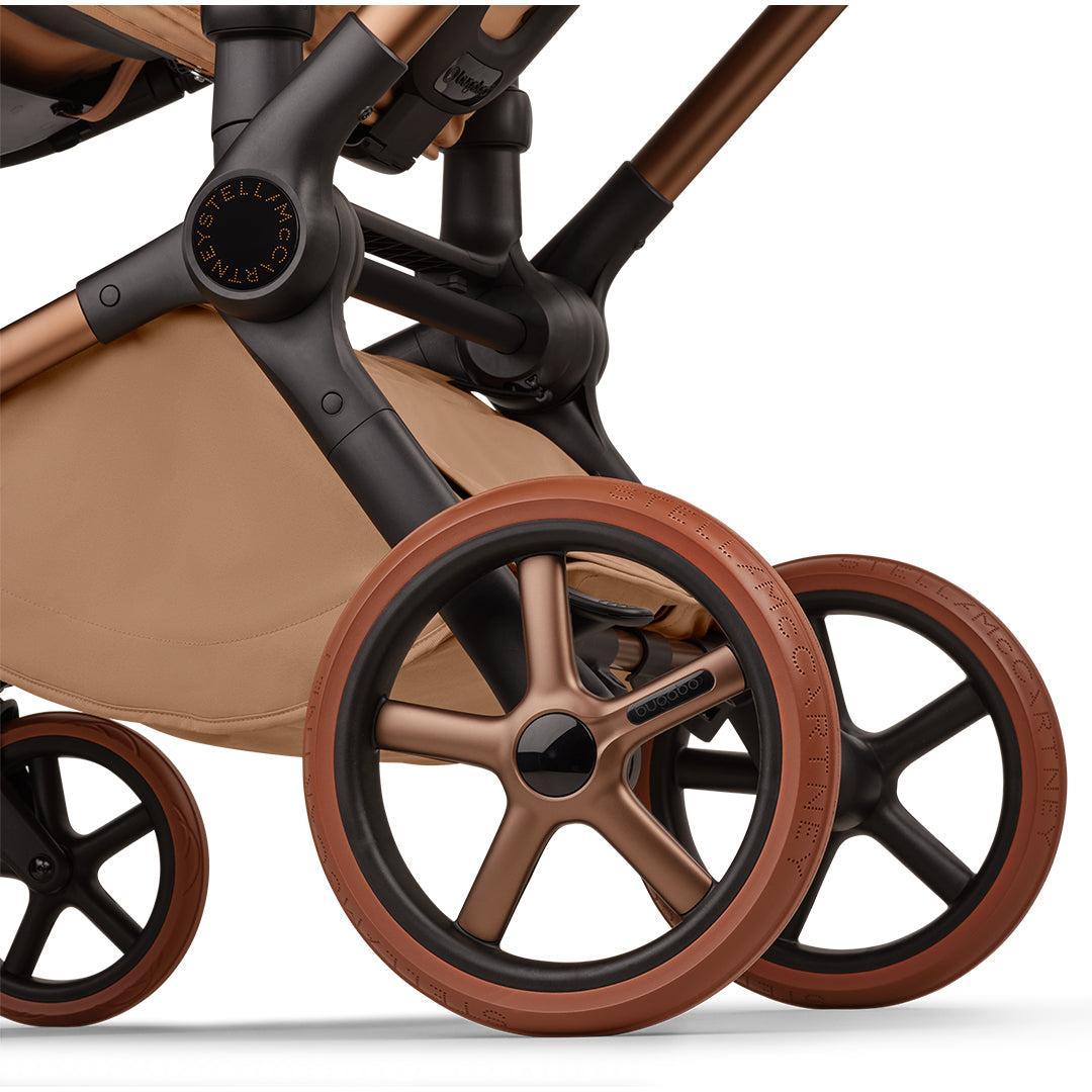 Bugaboo X StellaMcCartney Fox 5 Renew Complete Pushchair - Tobacco Brown-Strollers-Tobacco Brown- | Natural Baby Shower