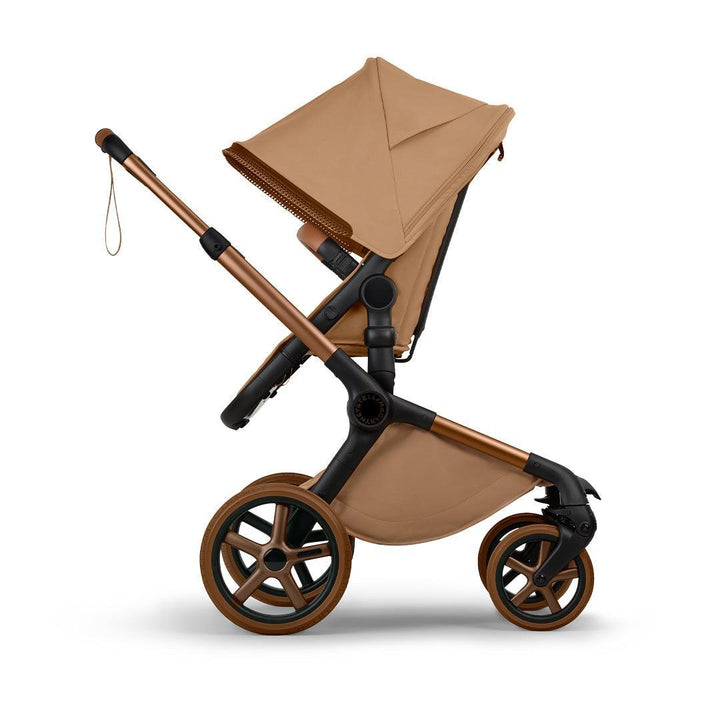Bugaboo X StellaMcCartney Fox 5 Renew Complete Pushchair - Tobacco Brown-Strollers-Tobacco Brown- | Natural Baby Shower