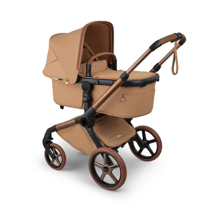 Bugaboo X StellaMcCartney Fox 5 Renew Complete Pushchair - Tobacco Brown-Strollers-Tobacco Brown- | Natural Baby Shower