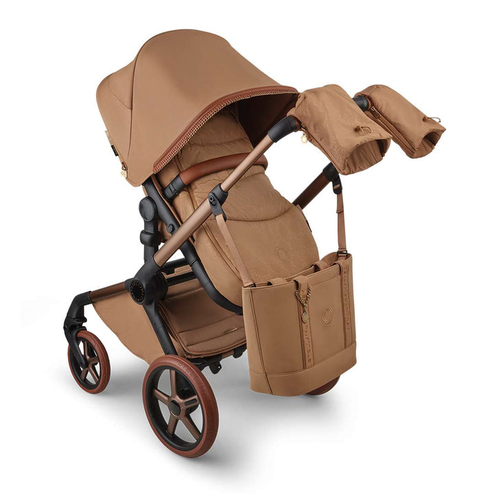 Bugaboo X StellaMcCartney Stroller Mittens - Tobacco Brown-Stroller Mittens-Tobacco Brown- | Natural Baby Shower