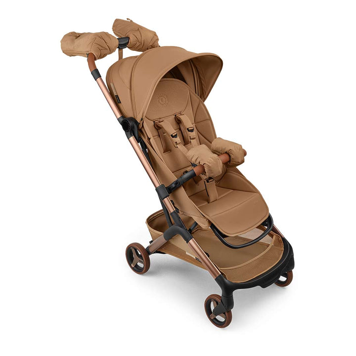 Bugaboo X StellaMcCartney Stroller Mittens - Tobacco Brown-Stroller Mittens-Tobacco Brown- | Natural Baby Shower