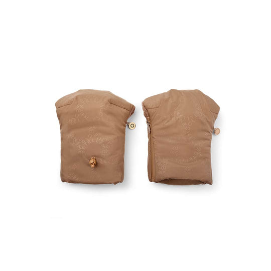 Bugaboo X StellaMcCartney Stroller Mittens - Tobacco Brown-Stroller Mittens-Tobacco Brown- | Natural Baby Shower