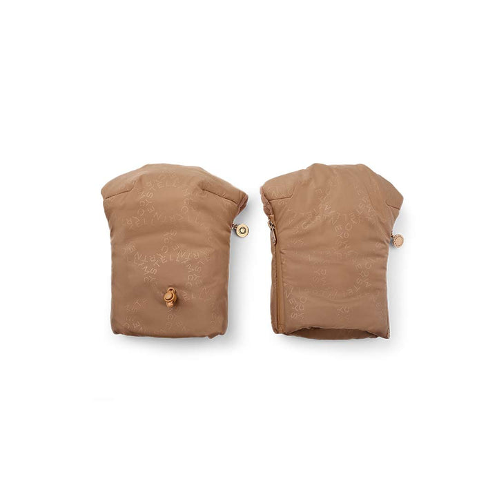 Bugaboo X StellaMcCartney Stroller Mittens - Tobacco Brown-Stroller Mittens-Tobacco Brown- | Natural Baby Shower