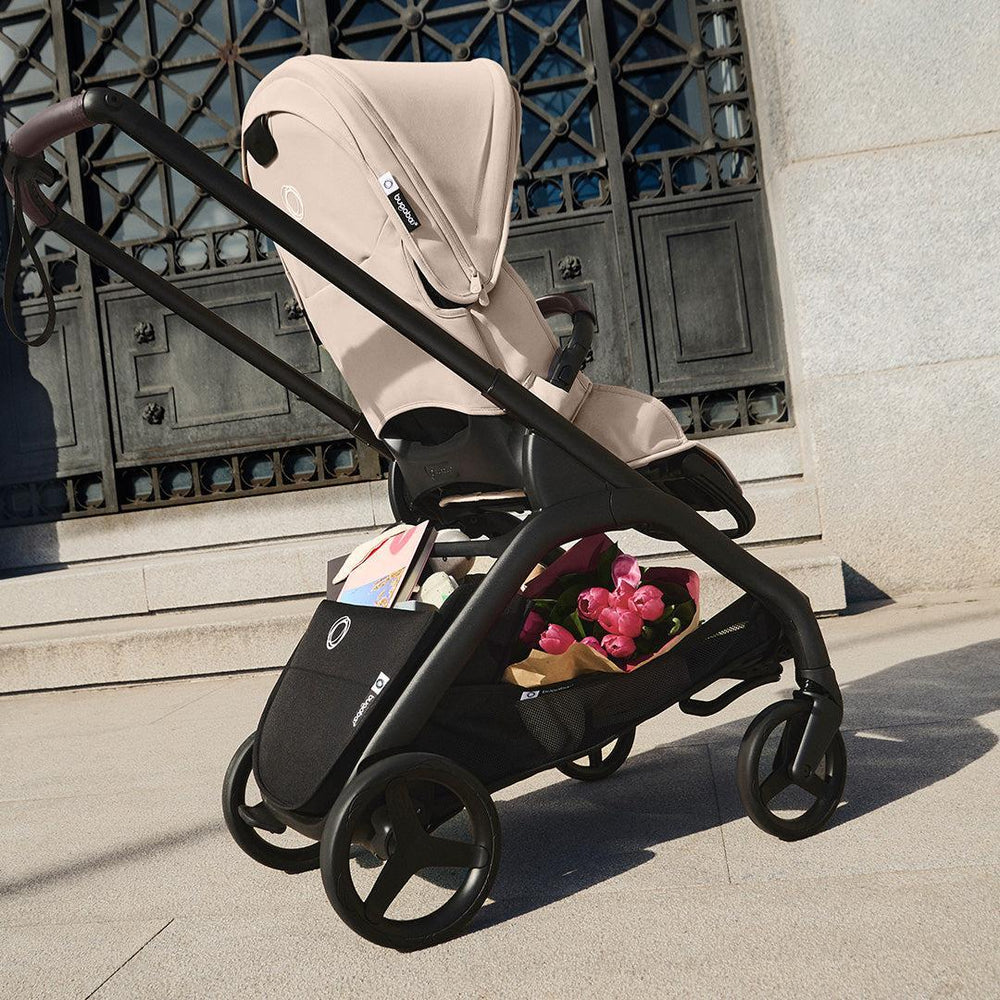 Bugaboo Dragonfly Plus Complete Pushchair - Dusty Pink-Strollers-Dusty Pink-Without Carrycot | Natural Baby Shower