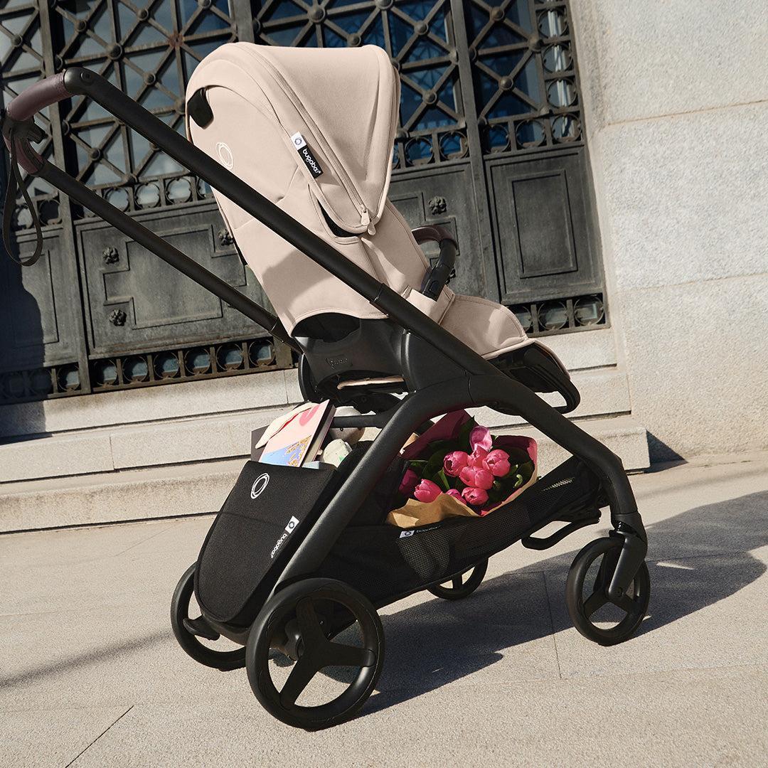 Bugaboo Dragonfly Plus Complete Pushchair - Dusty Pink-Strollers-Dusty Pink-Without Carrycot | Natural Baby Shower