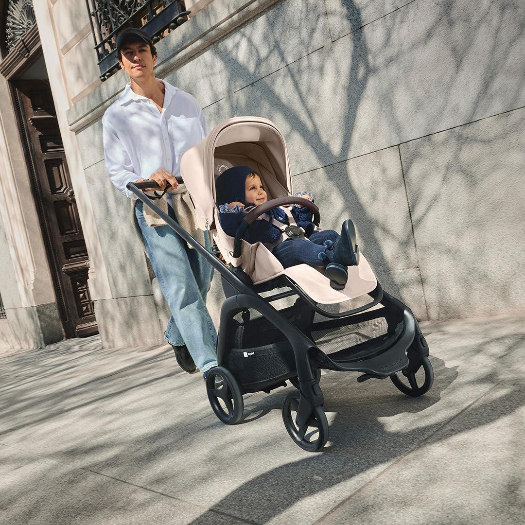 Bugaboo Dragonfly Plus Complete Pushchair - Dusty Pink-Strollers-Dusty Pink-Without Carrycot | Natural Baby Shower