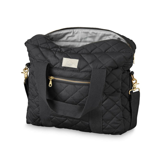 Cam Cam Copenhagen Changing Bag with Pram Straps - Black-Changing Bags-Black- | Natural Baby Shower