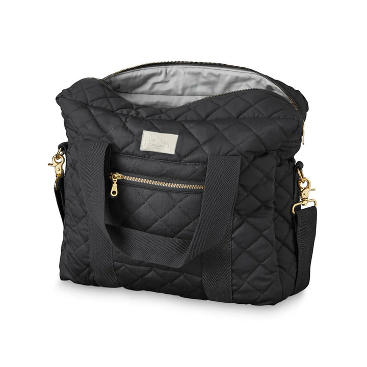 Cam Cam Copenhagen Changing Bag with Pram Straps - Black-Changing Bags-Black- | Natural Baby Shower