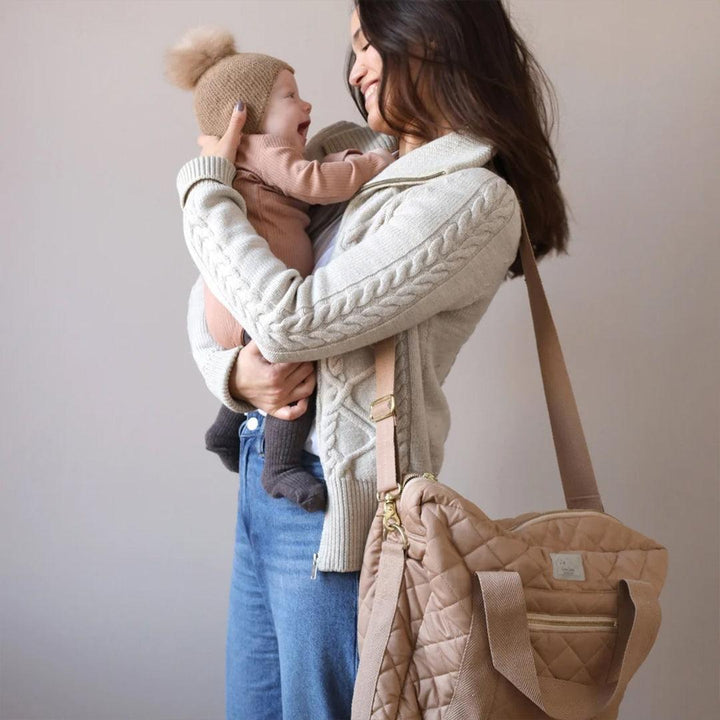 Cam Cam Copenhagen Changing Bag with Pram Straps - Camel-Changing Bags-Camel- | Natural Baby Shower