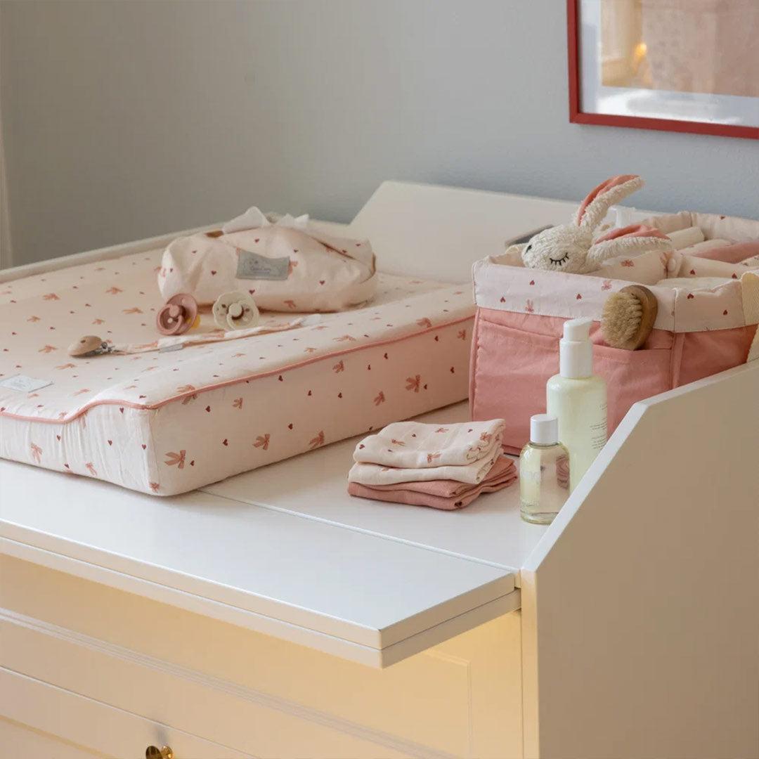 Cam Cam Copenhagen Changing Cushion - Bows-Changing Mats-Bows- | Natural Baby Shower