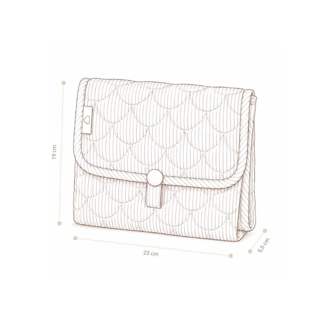 Cam Cam Copenhagen Changing Mat Quilted - Berries-Travel Changing Mats-Berries- | Natural Baby Shower