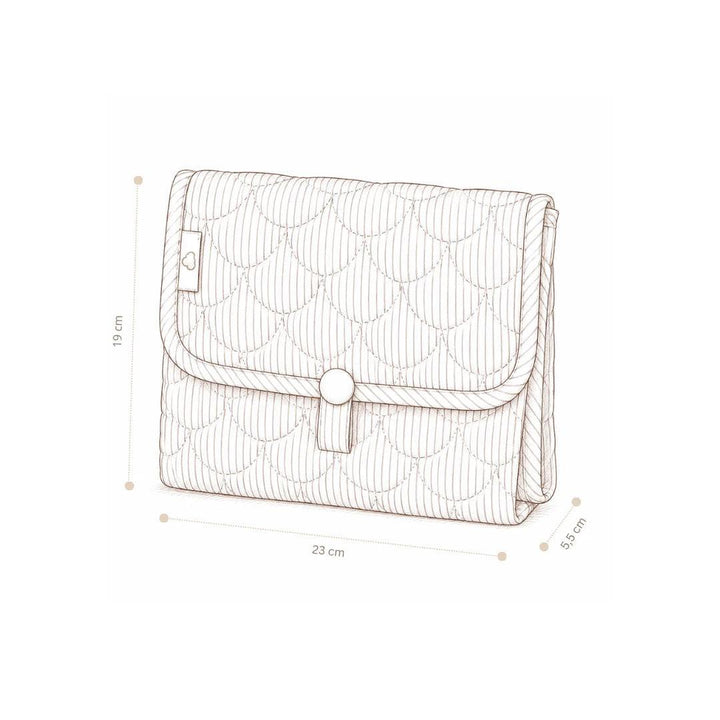 Cam Cam Copenhagen Changing Mat Quilted - Berries-Travel Changing Mats-Berries- | Natural Baby Shower