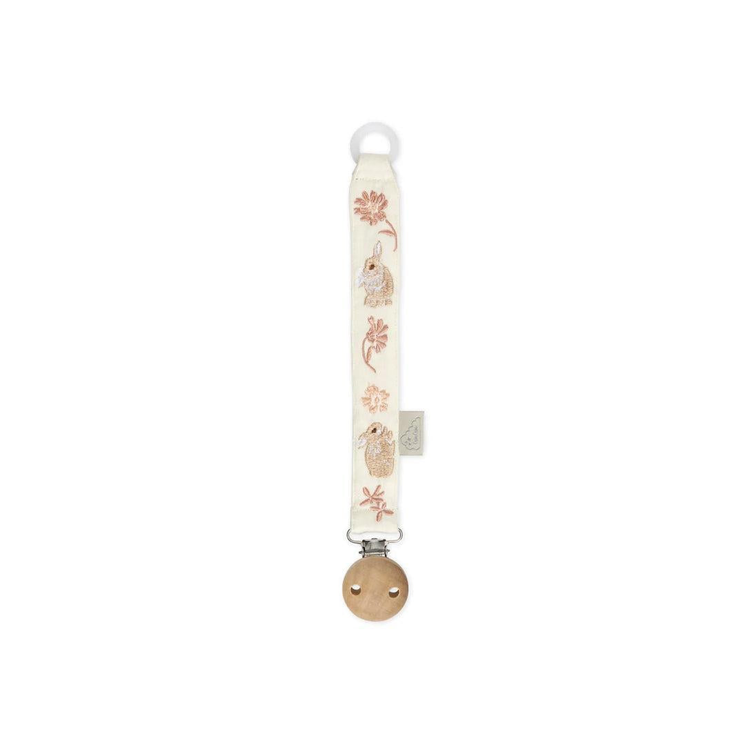 Cam Cam Copenhagen Embroidered Pacifier Holder - Augusta-Pacifier Holders-Augusta- | Natural Baby Shower