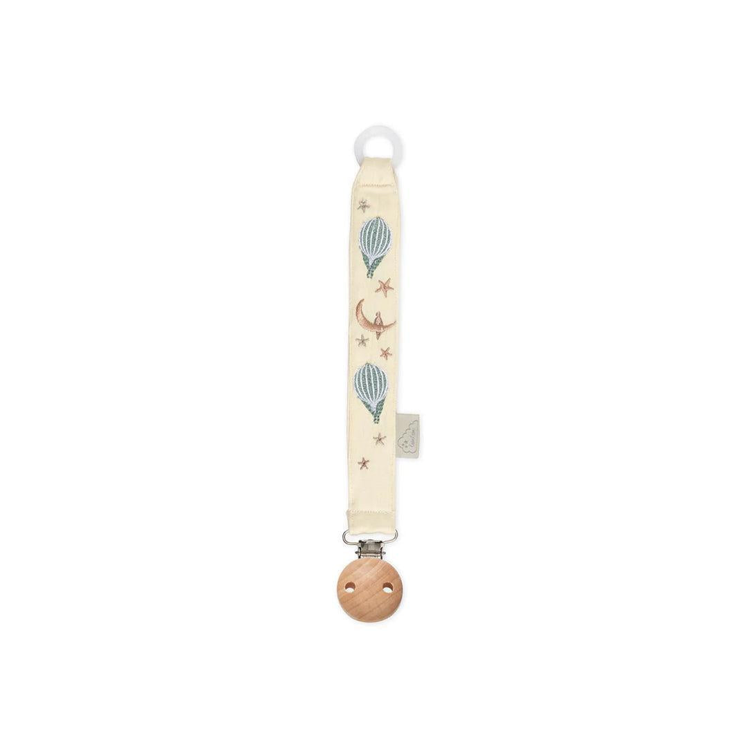 Cam Cam Copenhagen Embroidered Pacifier Holder - Dreamland-Pacifier Holders-Dreamland- | Natural Baby Shower