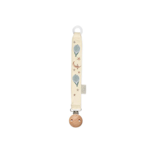 Cam Cam Copenhagen Embroidered Pacifier Holder - Dreamland-Pacifier Holders-Dreamland- | Natural Baby Shower