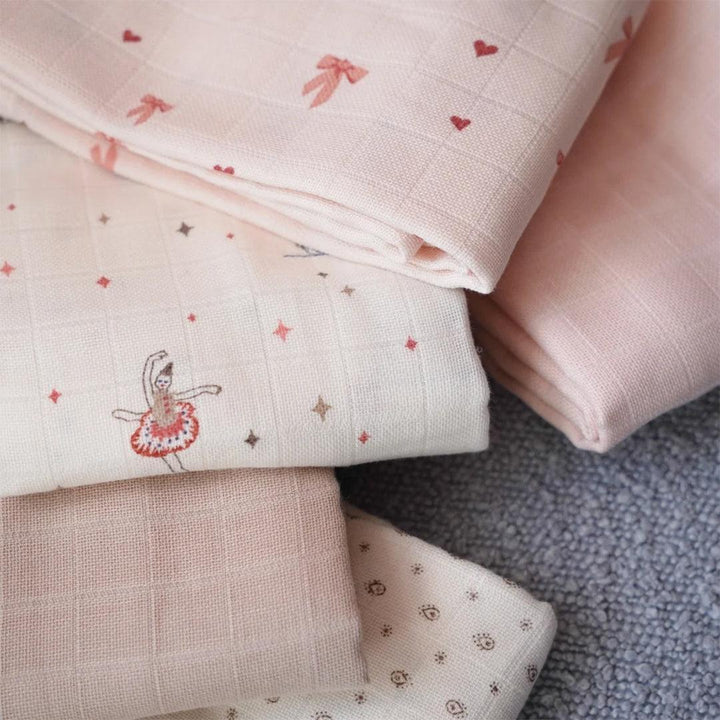 Cam Cam Copenhagen Muslin Cloth Printed 2-Pack - Carousel-Muslin Squares-Carousel- | Natural Baby Shower