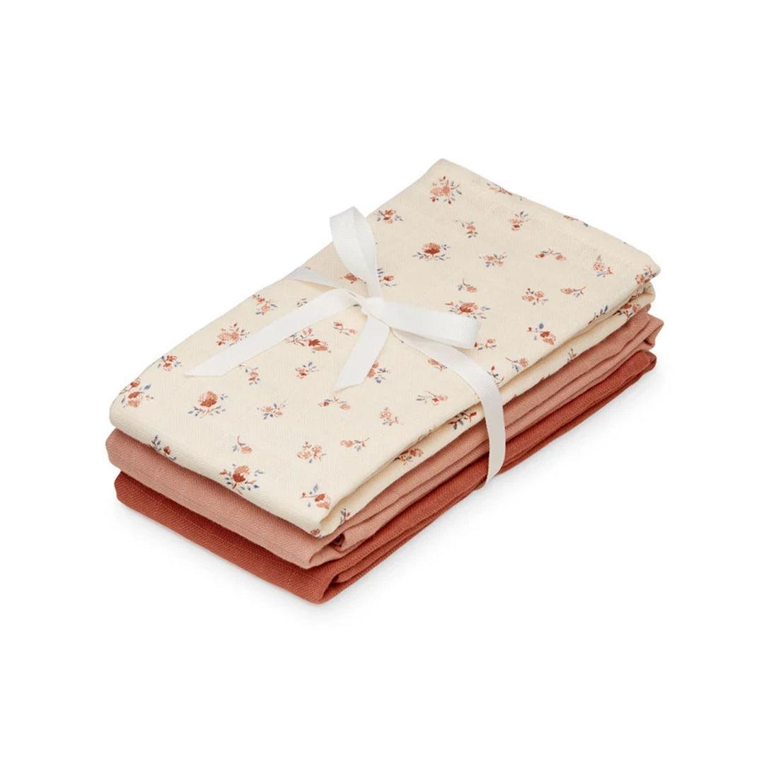 Cam Cam Copenhagen Muslin Cloth 3-Pack - Mix Berries-Muslin Squares-Mix Berries- | Natural Baby Shower