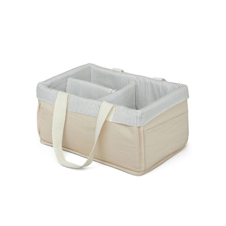 Cam Cam Copenhagen Nappy Caddy - Classic Stripes Blue-Changing Baskets-Classic Stripes Blue- | Natural Baby Shower