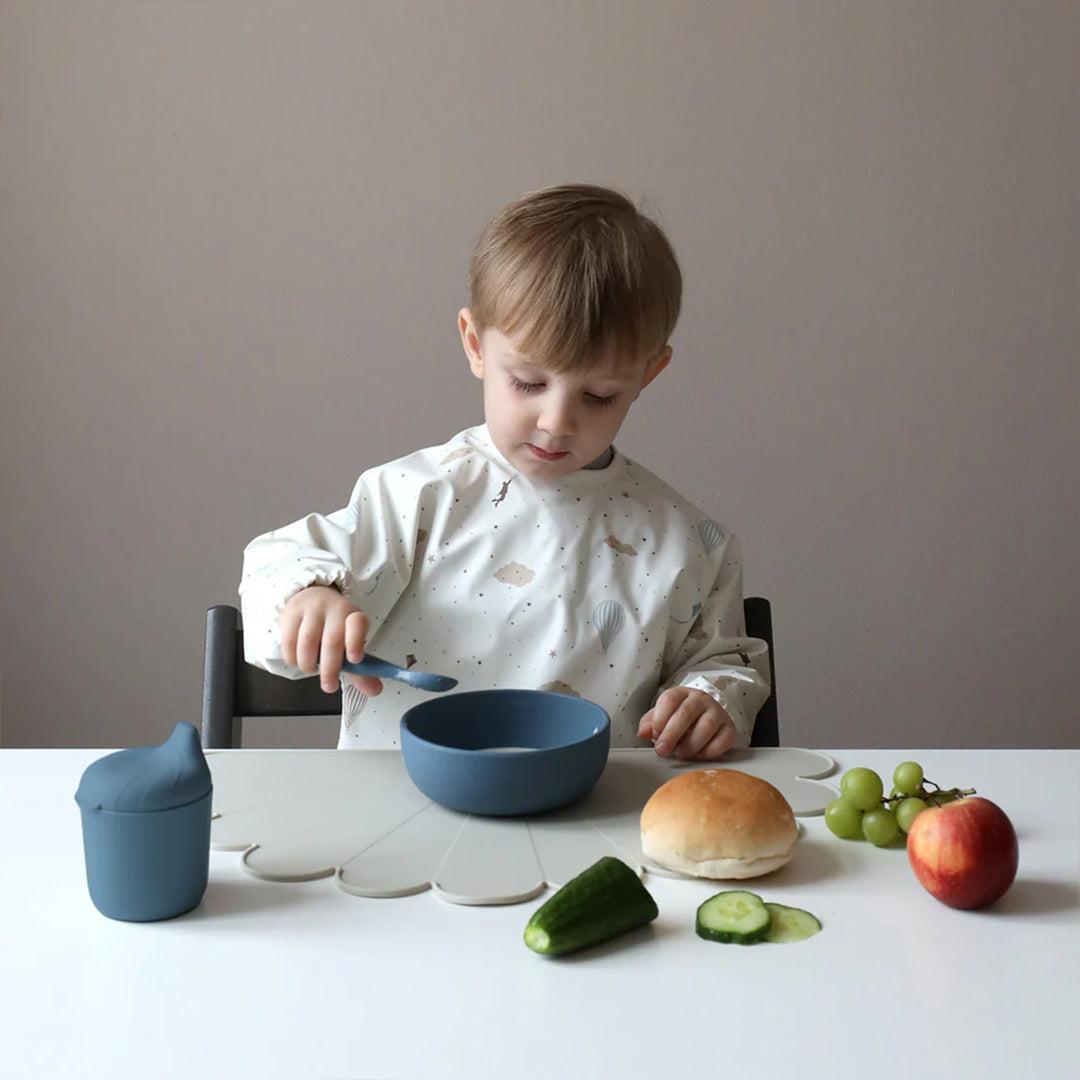 Cam Cam Copenhagen Sleeved Bib - Dreamland-Bibs-Dreamland- | Natural Baby Shower