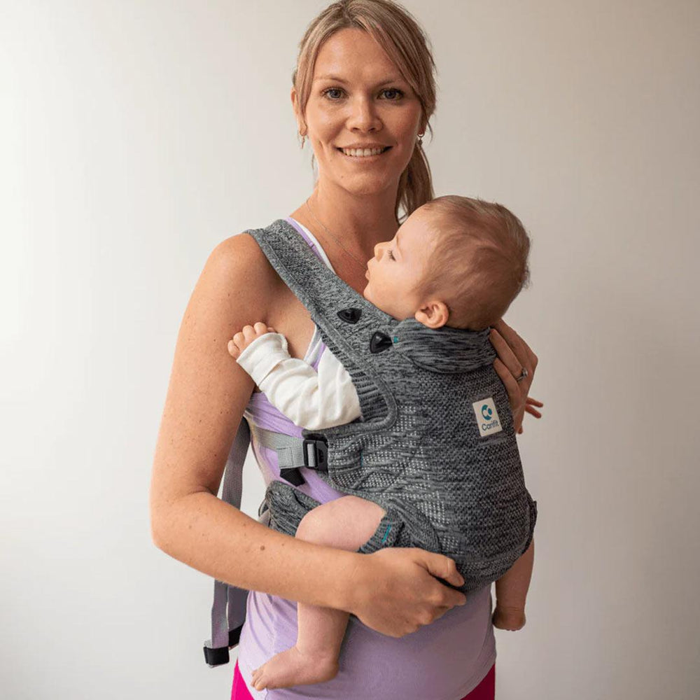 Carifit+ Baby Carrier - Cool Grey-Baby Carriers-Cool Grey- | Natural Baby Shower