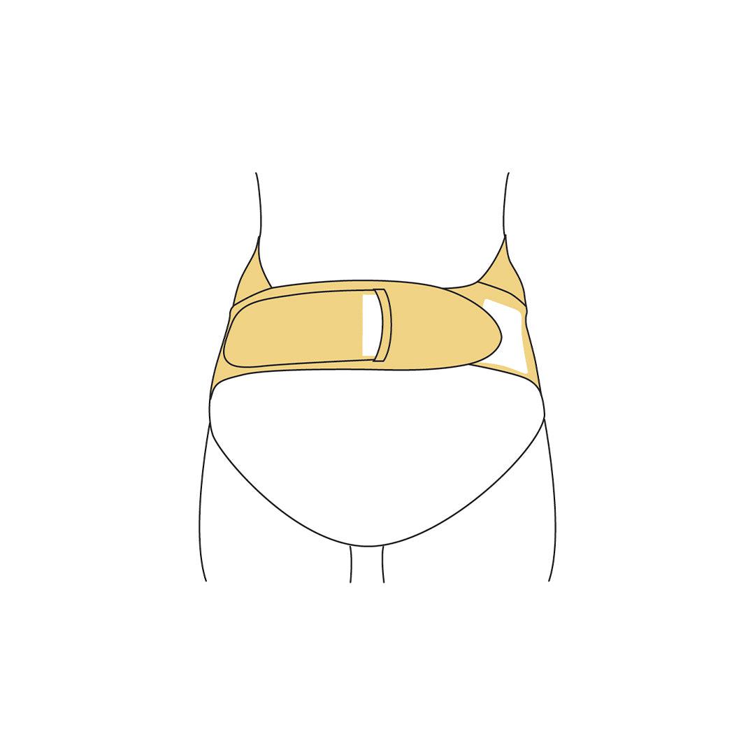 Carriwell Adjustable Support Belt - Honey-Pregnancy Support Belts-Honey-L/XL | Natural Baby Shower