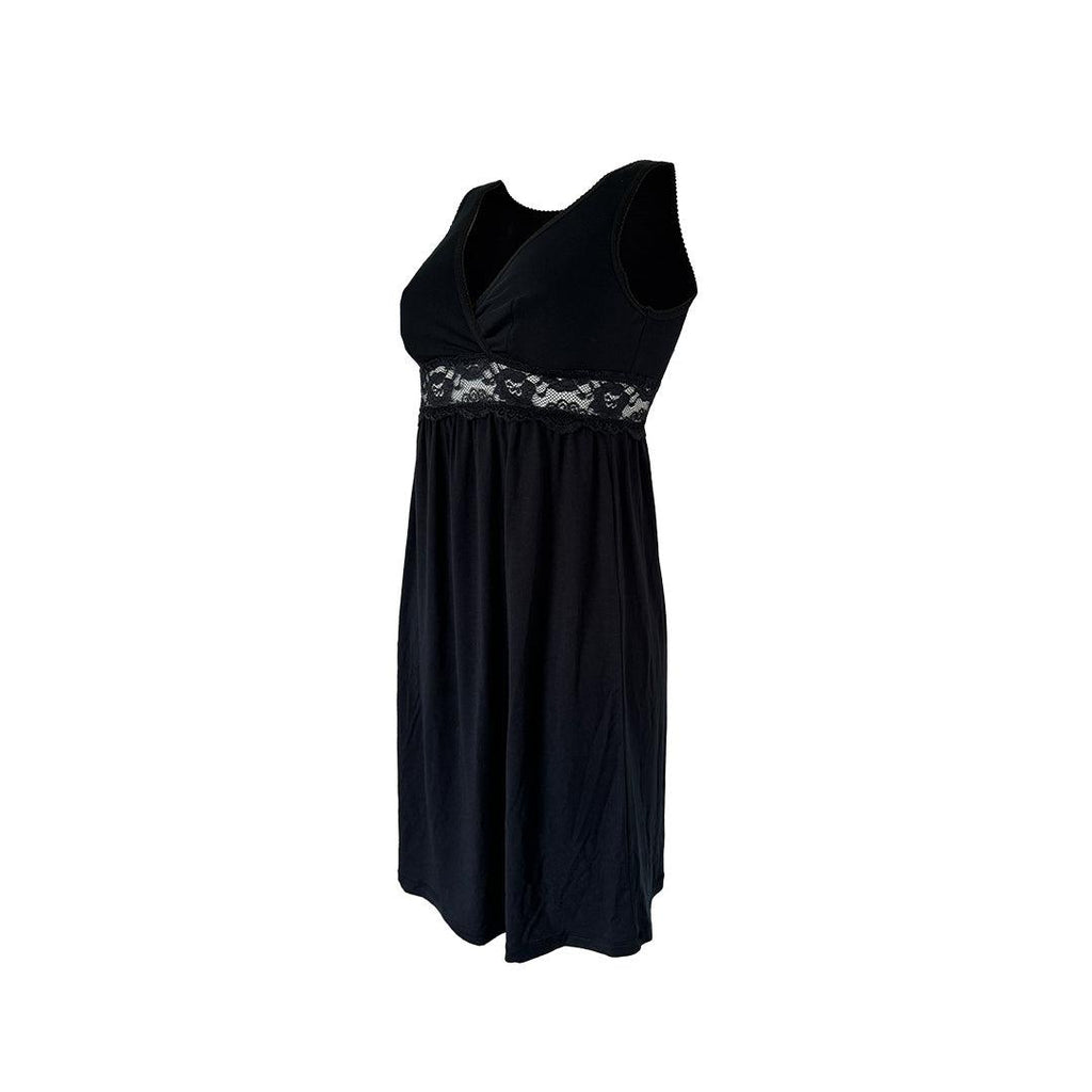 Carriwell Maternity Nursing Nightie Black - Main Image