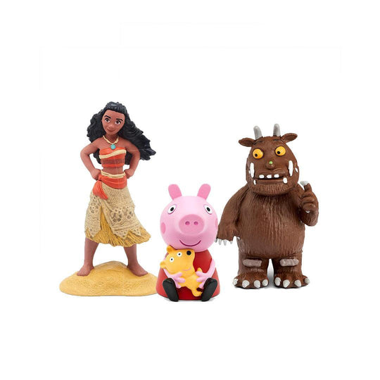 Tonies 3 Character Bundle | Create your Own-Audio Player Cards + Characters- | Natural Baby Shower