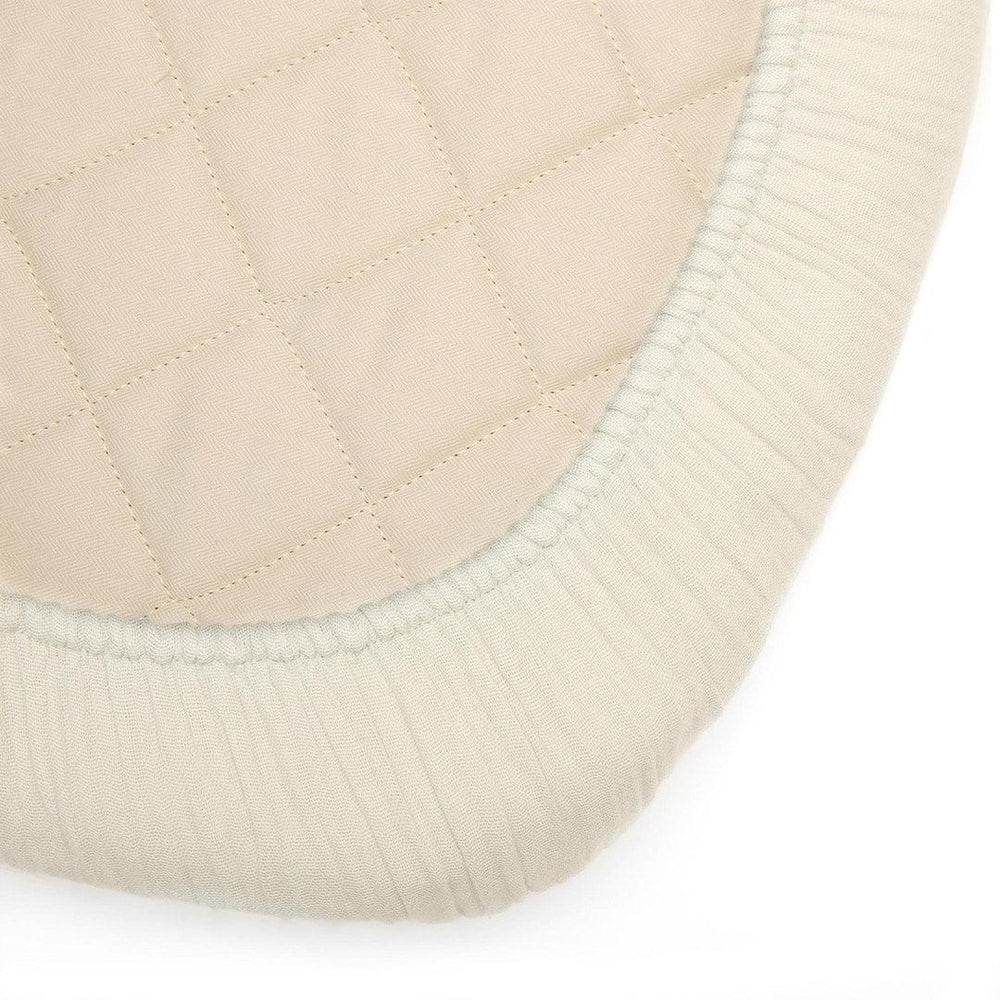 Charlie Crane KUMI Crib Fitted Sheet - Milk-Sheets- | Natural Baby Shower