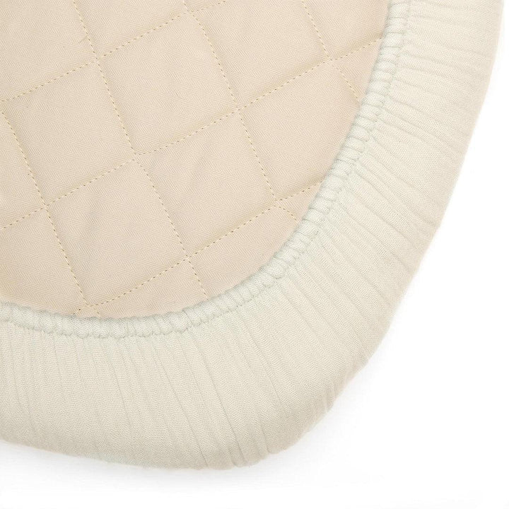 Charlie Crane KUMI Crib Fitted Sheet - Milk-Sheets- | Natural Baby Shower