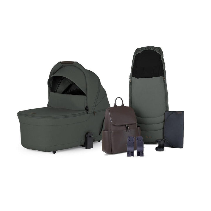 Silver Cross Breez Carrycot & Accessories - Pewter-Carrycots-Pewter- | Natural Baby Shower